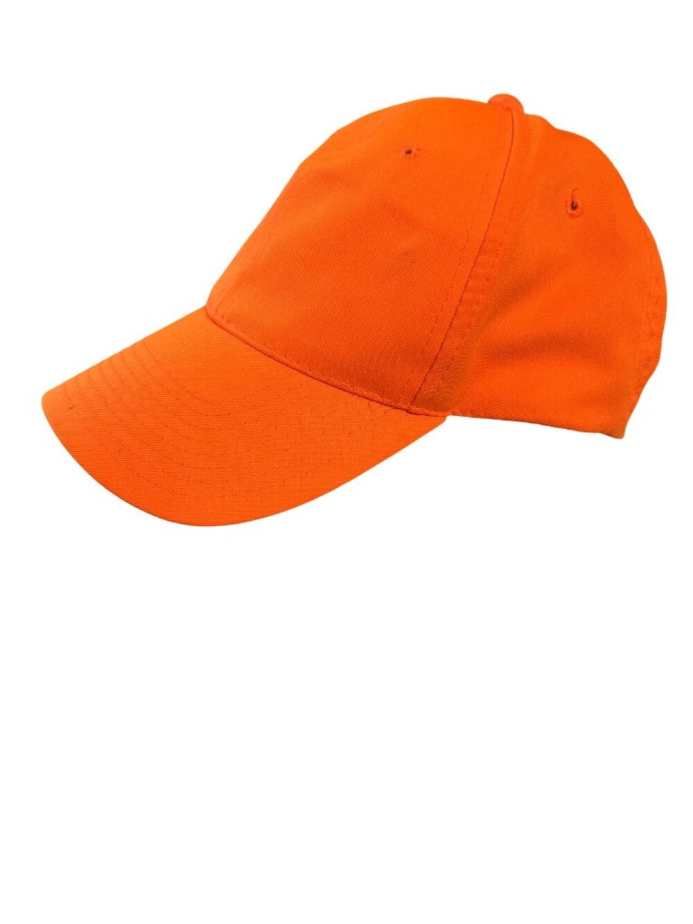 Signature Orange Baseball Hat Adjustable Strap Cotton One Size